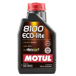 MOTUL 8100 Eco-lite 0W-20  1l