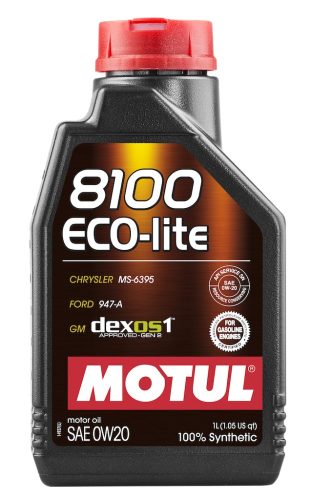 MOTUL 8100 Eco-lite 0W-20  1l