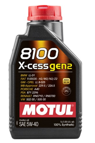 MOTUL 8100 X-cess gen2 5W-40 1l