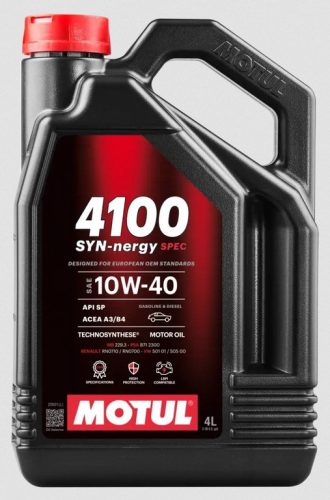 Motul 4100 SYN-nergy 10W-40 Spec 4l