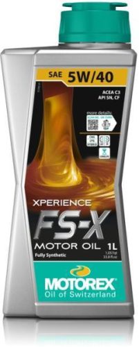 MOTOREX XPERIENCE FS-X  5W-40 1 l