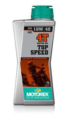  MOTOREX TOP SPEED 4T JASO MA2 10W-40 1 l