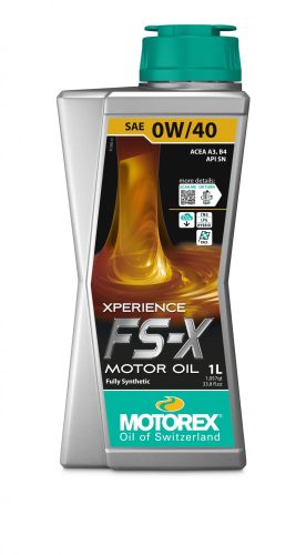 MOTOREX XPERIENCE FS-X  0W-40 1 l