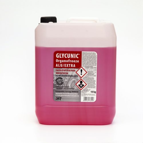 Glycunic Alu Basic G12 Fagyálló Hűtőfolyadék konc. Piros 10Kg