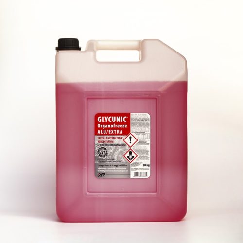 Glycunic Alu Basic G12 Fagyálló Hűtőfolyadék konc. Piros 20Kg