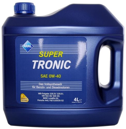 ARAL SUPERTRONIC 0W-40 4 LITER