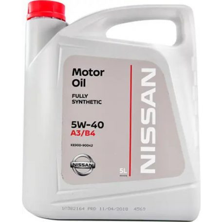 NISSAN MOTOR OIL ST 5W-40 A3/B4 5Liter