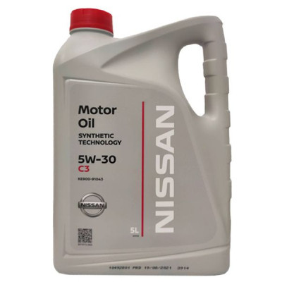 NISSAN MOTOR OIL ST 5W-30 C3 5Liter