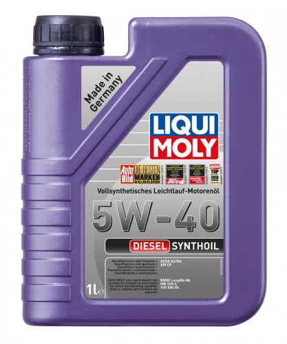 Liqui Moly Diesel Synthoil 5W-40 motorolaj 1l