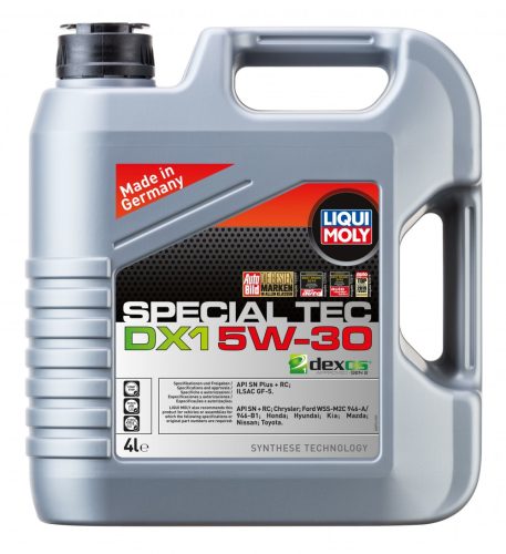 Liqui Moly Special Tec DX1 5W-30 motorolaj 4l