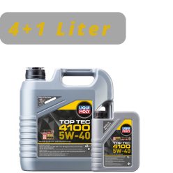   Liqui Moly Top Tec 4100 5W-40 motorolaj 4L + 1L Akciós csomag