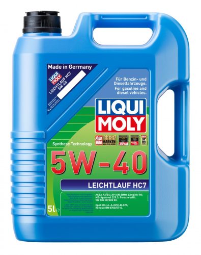 Liqui Moly Leichtlauf HC7 5W-40 motorolaj 5l