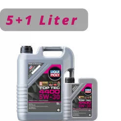   Liqui Moly Top Tec 4400 5W-30 motorolaj 5l + 1L Akciós csomag
