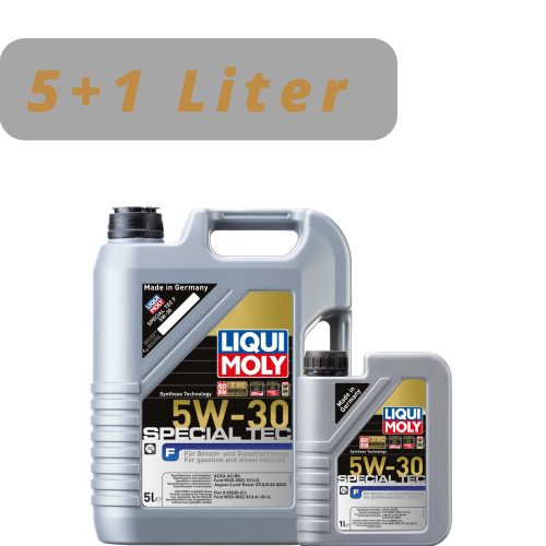 Liqui Moly Special Tec F 5W-30 motorolaj 5L + 1L Akciós csomag