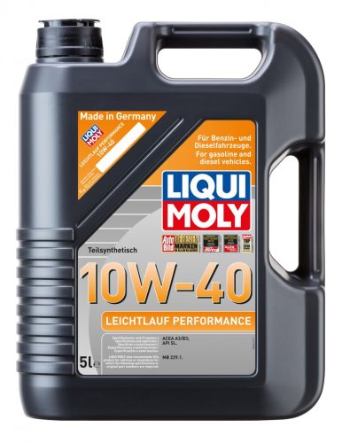 Liqui Moly Leichtlauf Performance 10W-40 motorolaj 5l