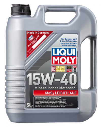 Liqui Moly MoS2 Leichtlauf 15W-40 spec. motorolaj 5l