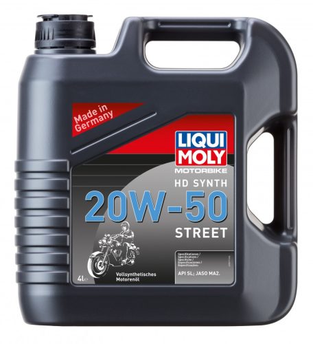 Liqui Moly Motorbike HD Synth 20W-50 Street motorolaj 4l