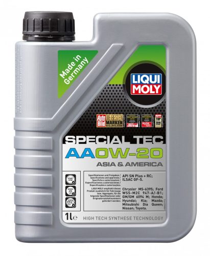 Liqui Moly Special Tec AA 0W-20 motorolaj 1l