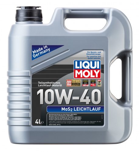 Liqui Moly MoS2 Leichtlauf 10W-40 spec. motorolaj 4l