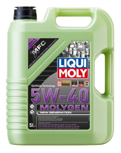 Liqui Moly Molygen New Generation 5W-40 spec. motorolaj 5l