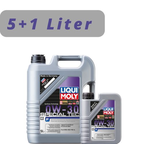 Liqui Moly Special Tec F 0W-30 motorolaj 5L + 1L Akciós csomag