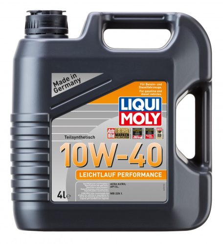 Liqui Moly Leichtlauf Performance 10W-40 motorolaj 4l