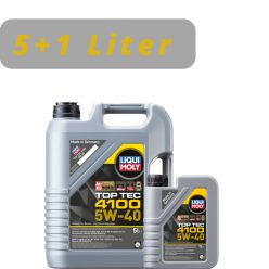   Liqui Moly Top Tec 4100 5W-40 motorolaj 5L + 1L Akciós csomag