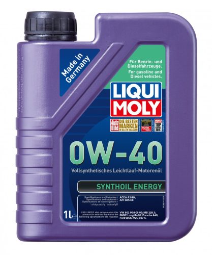Liqui Moly Synthoil Energy 0W-40 motorolaj 1l