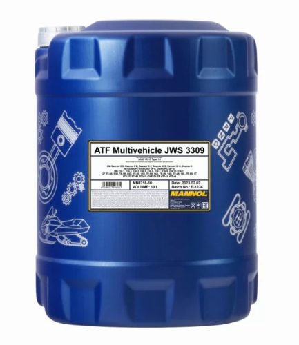 MANNOL 8218 ATF MULTIVEHICLE JWS3309 10 Liter