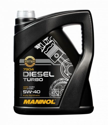 MANNOL 7904-5 DIESEL TURBO 5W-40 MOTOROLAJ 5 L