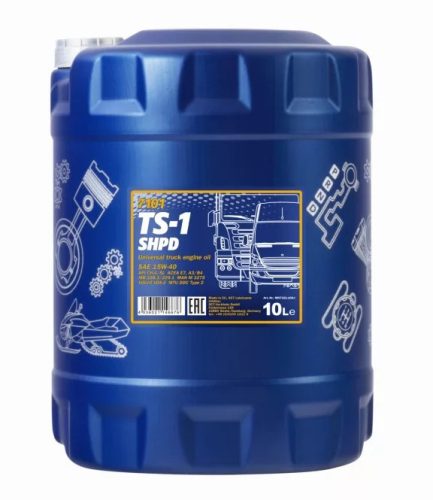 MANNOL 7101 SHPD TS-1 15W-40 10 Liter