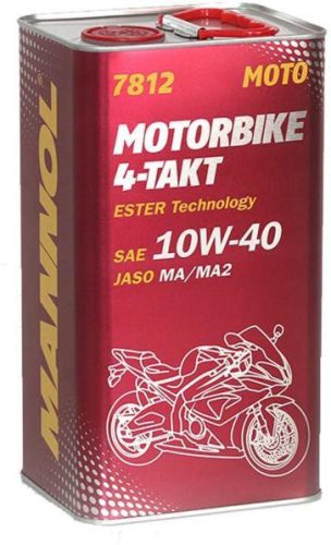 MANNOL 7812 Motorbike 4-takt 10W-40 4 l