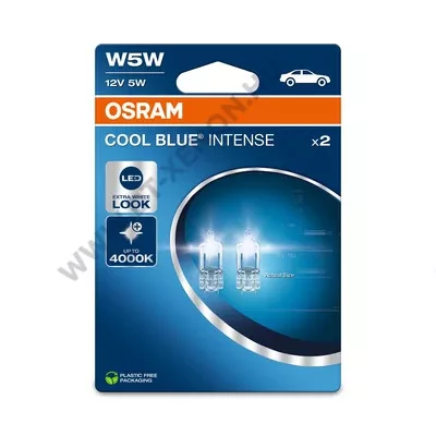 OSRAM 12V 5W W5W Cool Blue Intense Next Gen. (2825CBN-02B)