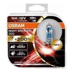 OSRAM 12V 60/55W H4 NIGHT BREAKER 220 (64193NB220-2HB)