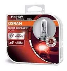 OSRAM 12V 60/55W H4 NIGHT BREAKERL SILVER (64193NBS-2HB)