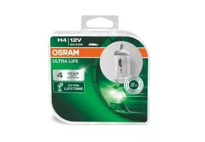 OSRAM 12V 60/55W H4 ULTRA LIFE (64193ULT-2HB)