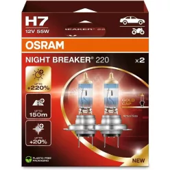 OSRAM 12V 55W H7 NIGHT BREAKER 220 (64210NB220-2HB)