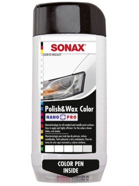 SONAX POLIR ÉS WAX FEHÉR 500 ML