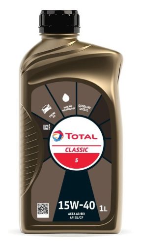 TOTAL CLASSIC 15W40 1 LITERES