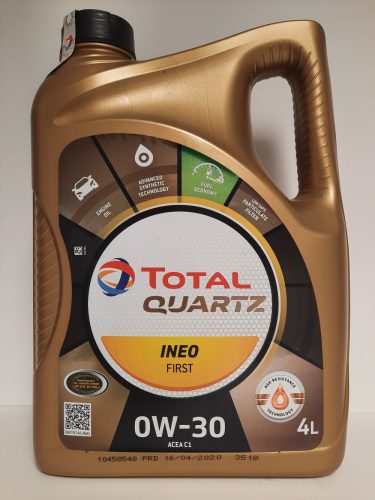 TOTAL QUARTZ INEO FIRST 0W30 4LITERES