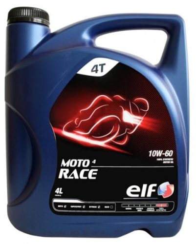 ELF MOTO 4 RACE 10W60 4 Liter