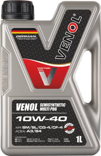 VENOL SEMISYN. MULTI PDG 10W40 1L
