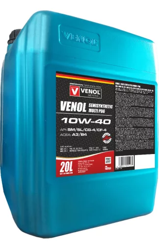 VENOL SEMISYN. MULTI PDG 10W40 20L