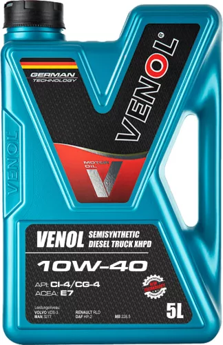VENOL SEMIS.DSL TRUCK XHPD 10W40 5L