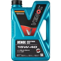 VENOL SUPER TRUCK SHPD  CG 4 CH 4 15W 40 5L
