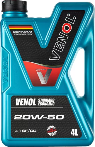 VENOL STANDARD ECONOMIC SF CD 20W50     4L