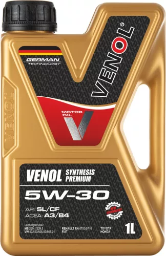 VENOL SYNTHESIS PREMIUM SL CF 5W30   1L