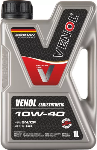 VENOL  SEMISYNTHETIC  SN C3  10W40    1L