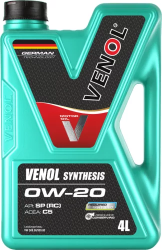 VENOL SYNT. 0W20 C5 VW 508/509 4L