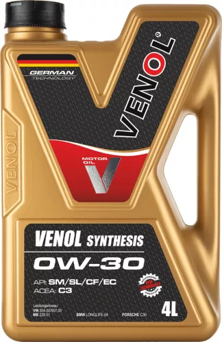 VENOL SYNT. 0W30 C3 VW 504/507 4L